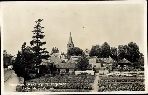 Ak Bennekom Gelderland, Blick auf das Dorf vom Hotel Neder Veluwe