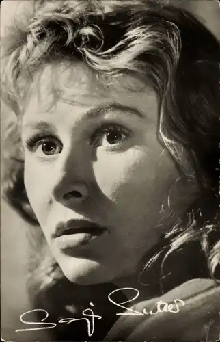 Ak Schauspielerin Sonja Sutter, DEFA Film Lissy, Portrait