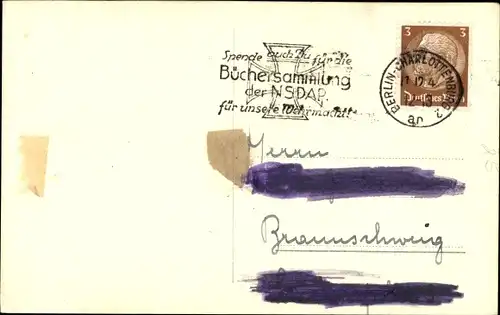 Ak Schauspielerin Hansi Knoteck, Portrait, Ross Verlag A 3327/1, Autogramm