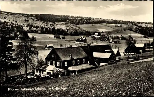 Ak Rehefeld Zaunhaus Altenberg im Erzgebirge, Totalansicht