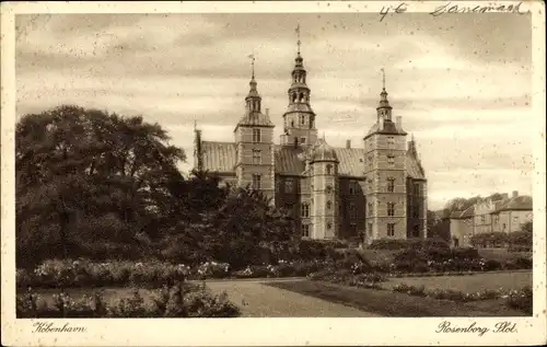 Ak København Kopenhagen Dänemark, Rosenborg Schloss