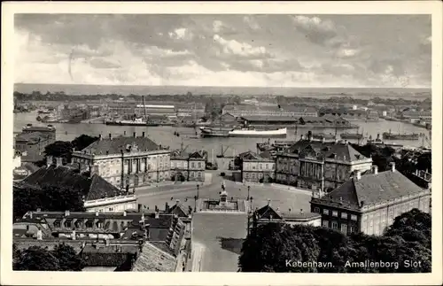 Ak København Kopenhagen Dänemark, Amalienborg Schloss