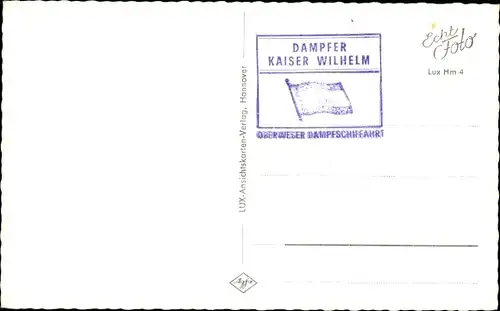 Ak Hameln an der Weser Niedersachsen, Weserschleife