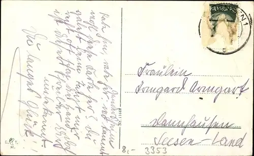 Ak Bad Gandersheim am Harz, Rathaus