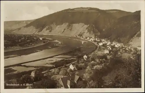 Ak Brodenbach an der Mosel, Panorama