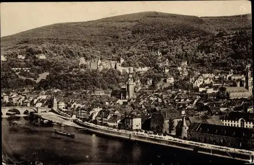 Ak Heidelberg am Neckar, Panorama