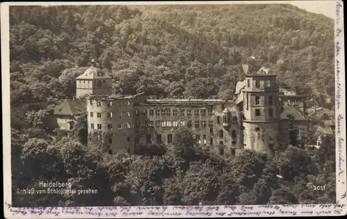 Ak Heidelberg am Neckar, Schloss