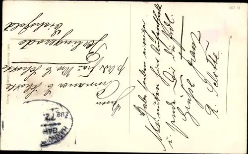 Ak Hannover, Bahnhof, Brunnen