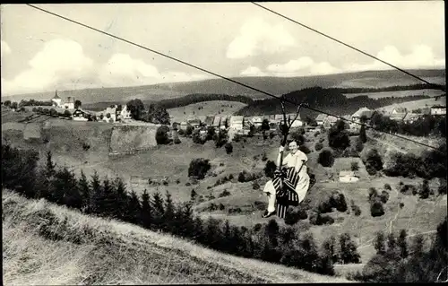 Ak Sankt Andreasberg Braunlage im Oberharz, Sessellift am Matthias-Schmidt-Berg