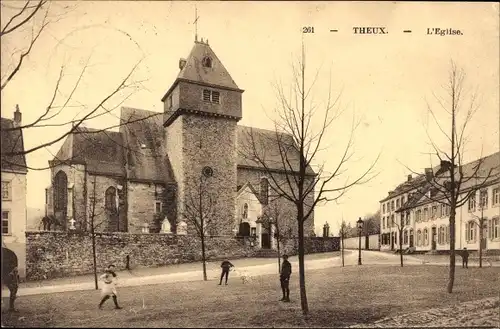 Ak Theux Wallonien Lüttich, Kirche