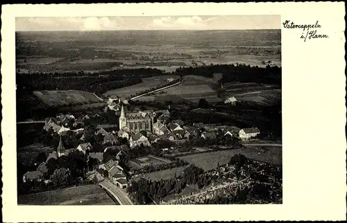 Ak Ostercappeln in Niedersachsen, Luftbild vom Ort