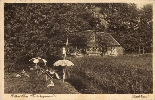 Ak Bad Laer am Teutoburger Wald, Badehaus