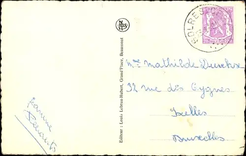 Ak Solre Saint Géry Wallonien Hennegau, Villa Mon Repos