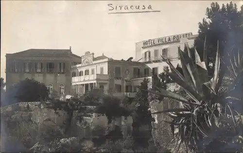 Ak Siracusa Syrakus Sizilien, Hotel Villa Politi