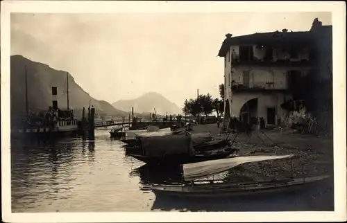 Ak Isola dei Pescatori Lombardia, Partie am Lago Maggiore