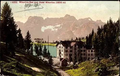 Ak Lago di Misurina Misurinasee Cortina d'Ampezzo Veneto, Hotel Misurina