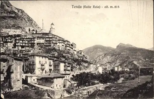 Ak Tenda Valle Roya Piemonte, Teilansicht