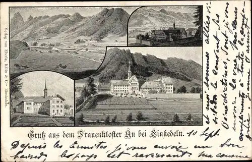 Ak Einsiedeln Kanton Schwyz Schweiz, Kloster Einsiedeln, Frauenkloster