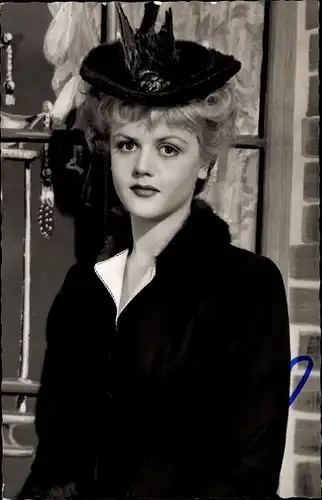 Ak Schauspielerin Angela Lansbury, Portrait, Autogramm