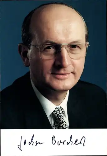 Ak Politiker Jochen Borchert, Portrait, Autogramm