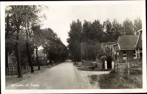 Ak Zeyen Drenthe, Straßenpartie
