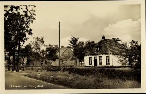 Ak Zorgvlied Drenthe, Dorpsgezicht