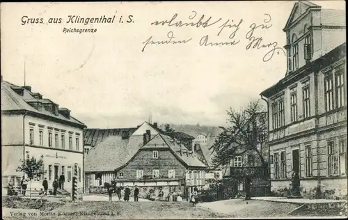 Ak Klingenthal im Vogtland Sachsen, Reichsgrenze