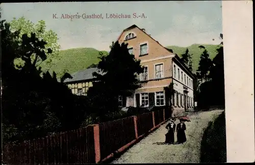 Ak Löbichau in Thüringen, Gasthof