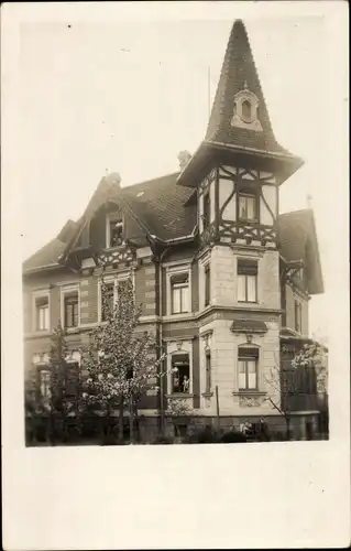 Foto Ak Markkleeberg in Sachsen, Villa in der Walterstraße