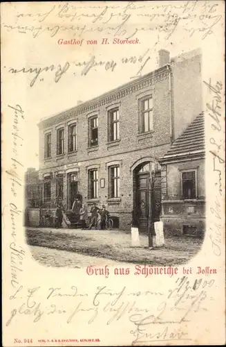 Ak Schöneiche Zossen in Brandenburg, Gasthof H. Storbeck