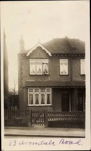 Foto Ak Nottingham London City, 13 Avondale Road