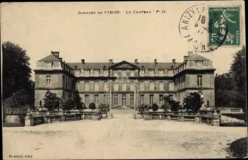 Ak Pinon Aisne, Château