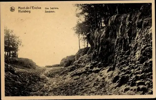 Ak Kluisberg Mont de l'Enclus Wallonien Hennegau, Une Sabliere