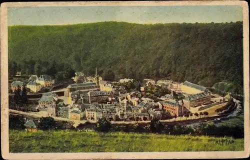 Ak Bouillon Wallonien Luxemburg, Blick vom Auclin