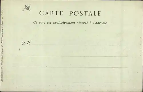 Postkarte Paris XVI, Courses de Longchamp, Edouard VII