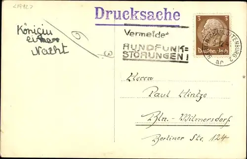 Ak Schauspielerin Ilse Werner, Portrait, Schleier, Autogramm