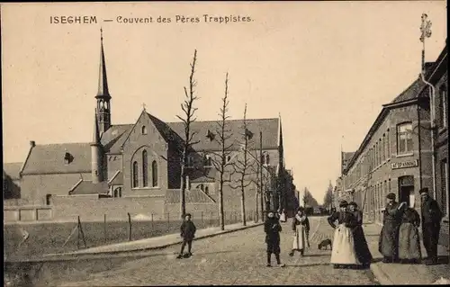 Ak Izegem Iseghem Westflandern, Kloster der Kapuzinerpatres