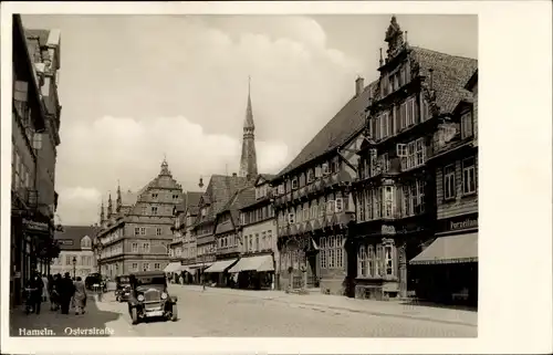 Ak Hameln an der Weser Niedersachsen, Osterstraße