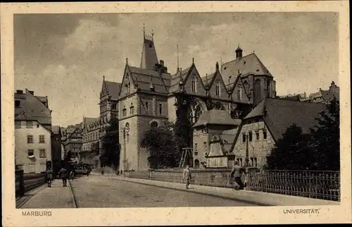 Ak Marburg an der Lahn, Universität