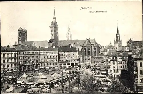 Ak München, Viktualienmarkt