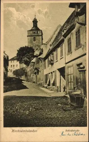 Ak Kirchheimbolanden in der Pfalz, Schlossstraße