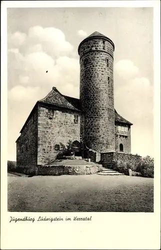 Ak Werleshausen Witzenhausen an der Werra, Jugendburg Ludwigstein