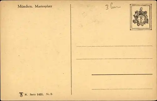 Ak München, Marienplatz
