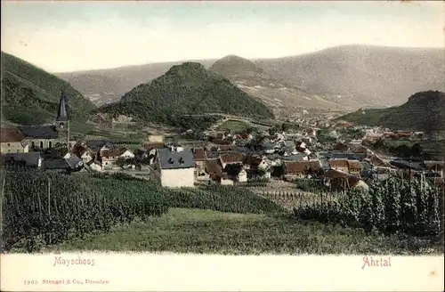 Ak Mayschoß an der Ahr, Panorama