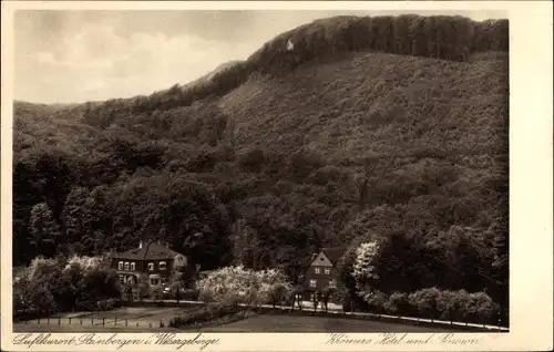 Ak Steinbergen Rinteln an der Weser, Krömers Hotel