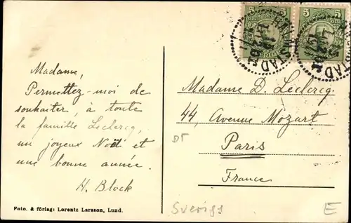 Ak Lund Schweden, Story Kyrkogatan