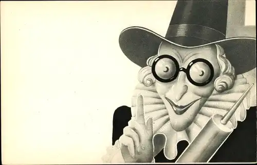 Ak Reklame, Laboratoires Adrian & Cie, Paris, Karikatur, Mediziner mit Spritze