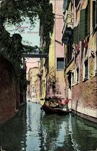 Ak Venezia Venedig Veneto, Rio Albrizzi