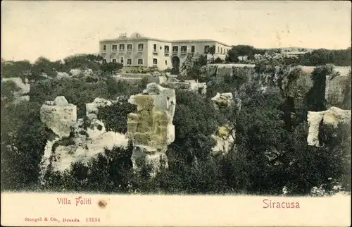 Ak Siracusa Syrakus Sizilien, Villa Politi