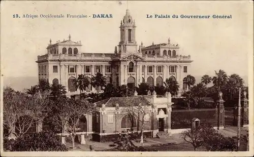 Ak Dakar, Senegal, Der Palast des Generalgouverneurs